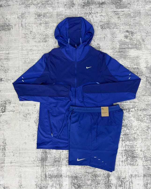 Nike Stride Jacket Short Set - Lapis Blue