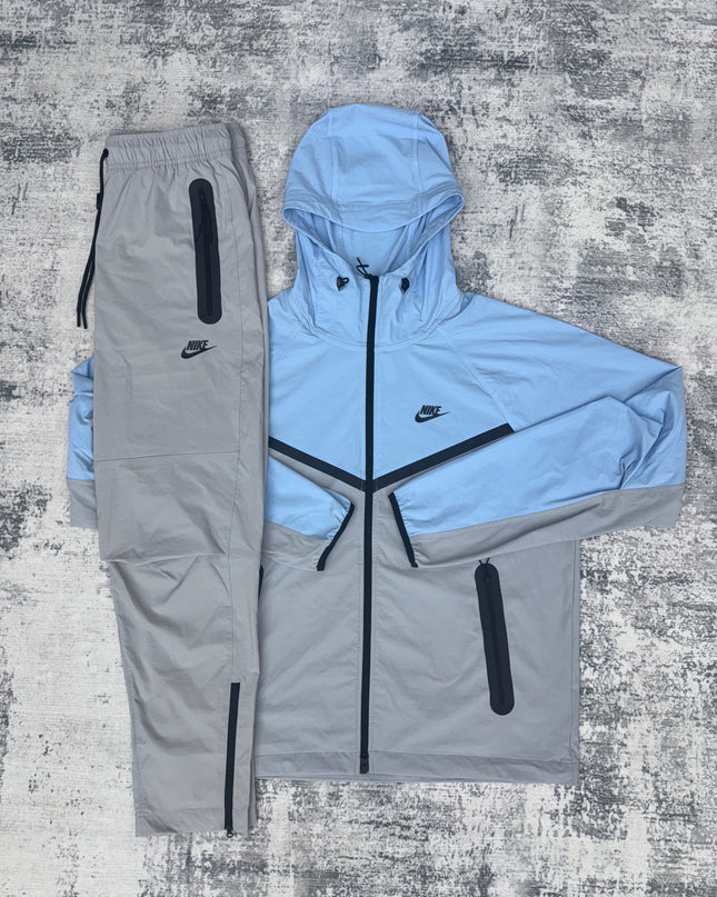 Nike Tech Woven Tracksuit - Baby Blue/Grey