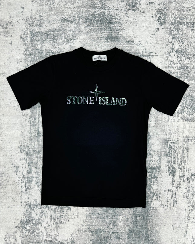 Stone Island Kids Lettering Tee