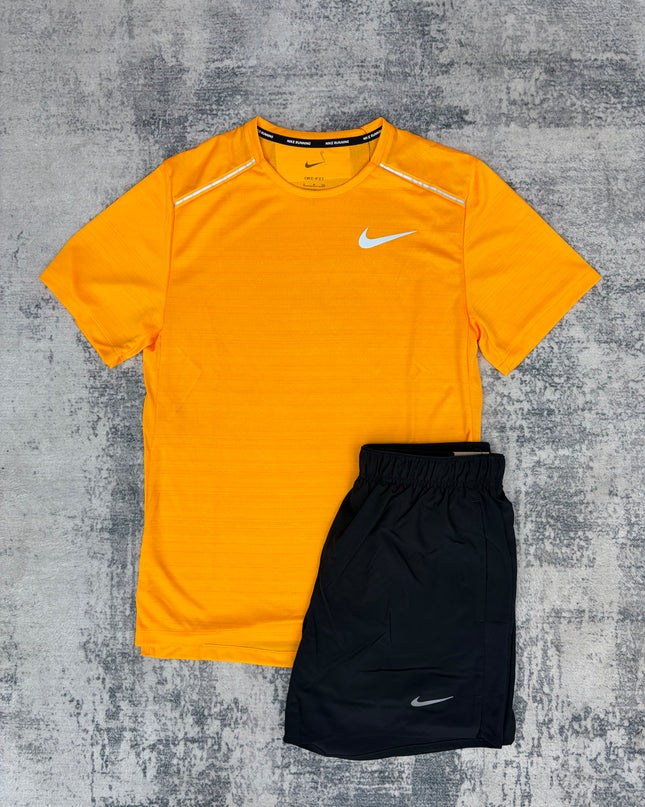 Nike Miler Challenger Set - Sundial/Black