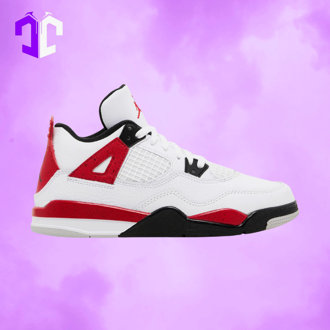 Air Jordan 4 Red Cement Kids