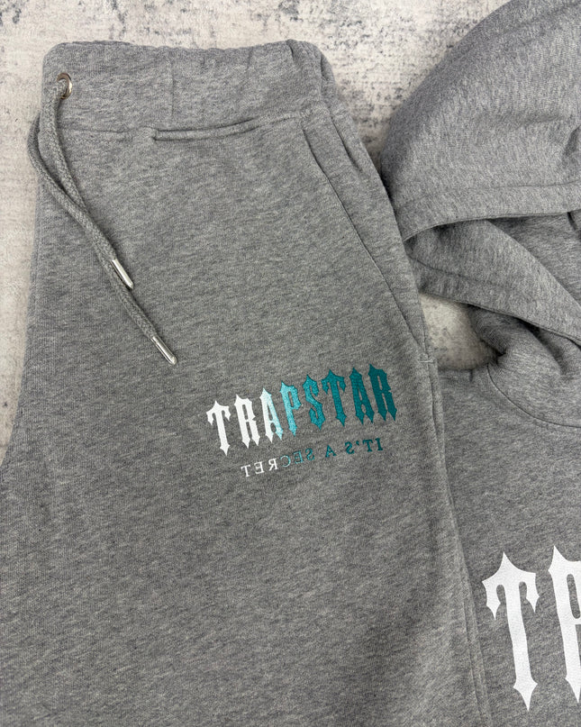 Trapstar Decoded Tracksuit - Grey/Teal