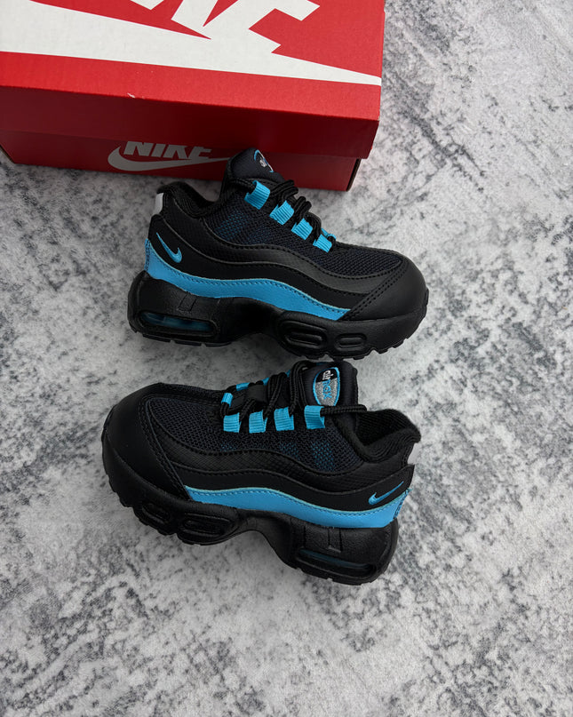 Nike Air Max 95 Toddler - Black/Baltic Blue