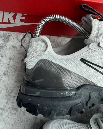 Nike React Vision GS - Wolf Grey Crimson