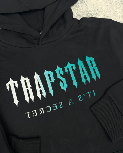 Trapstar Decoded Tracksuit - Black/Teal