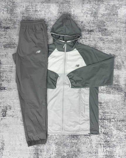 New Balance Athletic Woven Tracksuit - Grey/White
