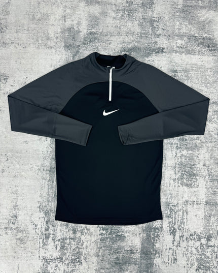 Nike Academy Zip Short Set - Black Grey