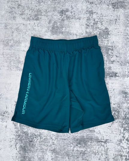 Under Armour Wordmark Shorts - Teal
