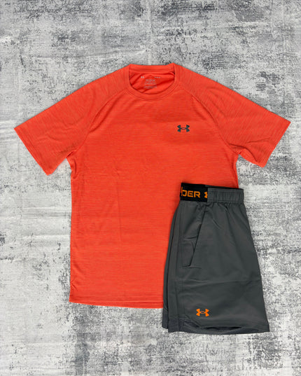 Under Armour Tech Vanish Set - Orange/Grey