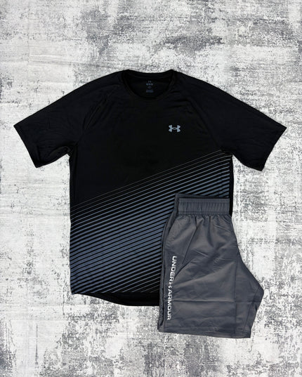 Under Armour Tech Wordmark Set - Black/Grey
