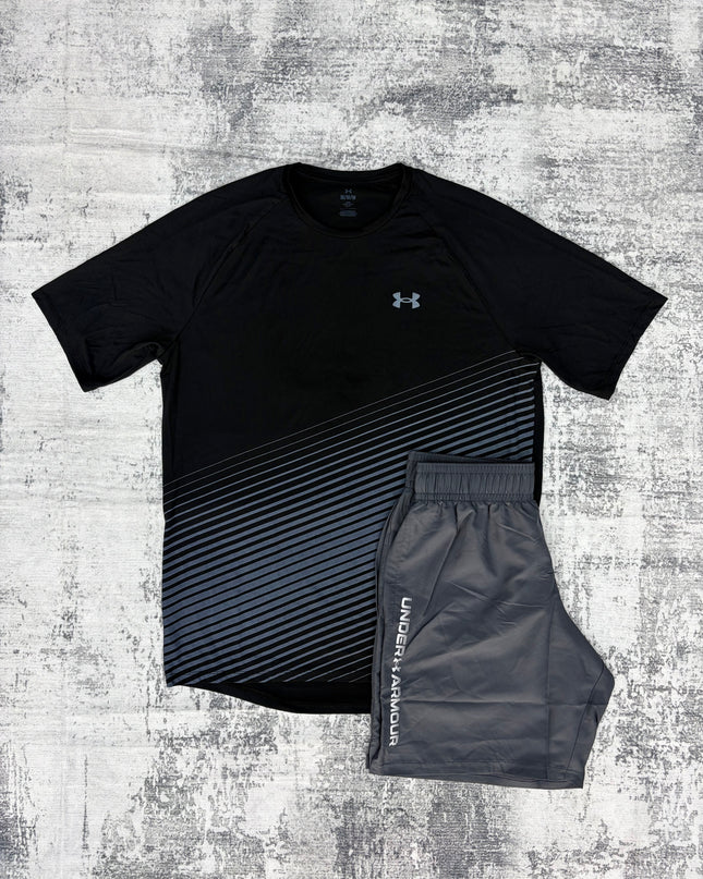 Under Armour Tech Wordmark Set - Black/Grey