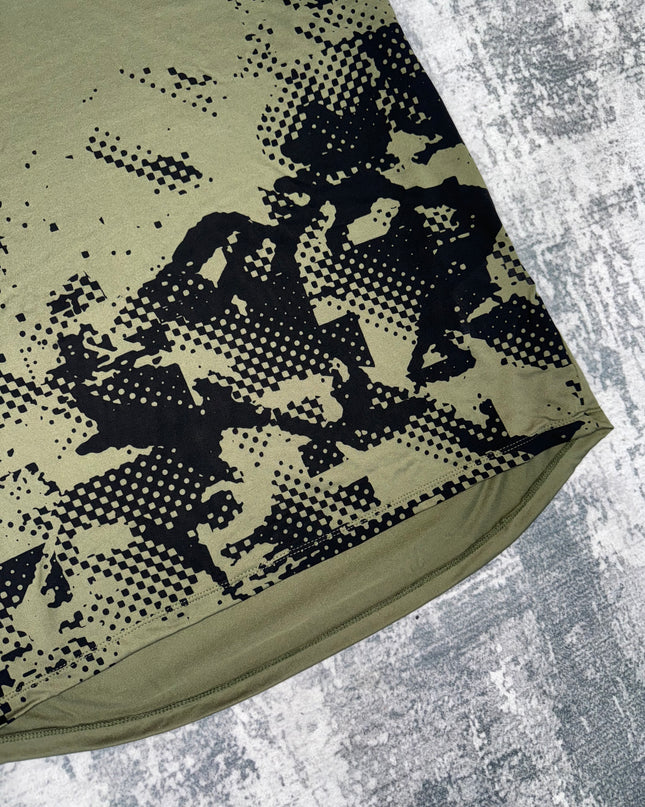 Under Armour Tech Fade Tee - Khaki Black