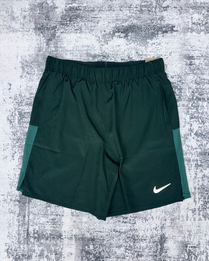 Nike Dri-Fit Challenger Shorts - Vintage Green