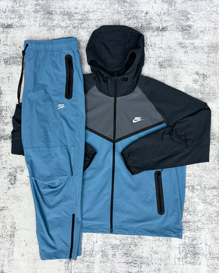 Nike Tech Woven Tracksuit - Smoky Blue/Iron Grey