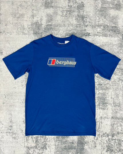 Berghaus Logo Fade T-Shirt - Blue