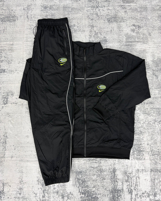Nike Air Max Woven Tracksuit - Black/Neon