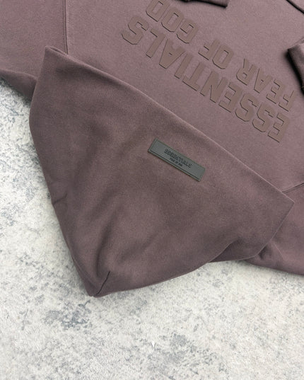 Fear Of God Essentials SS22 Hoodie - Plum