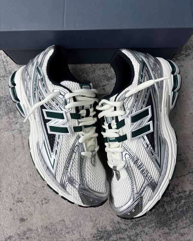 New Balance 1906R - White/Dark Green