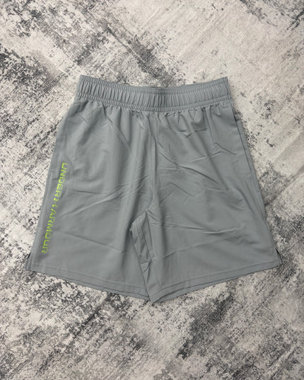 Under Armour Printed Wordmark Set - Volt/Grey