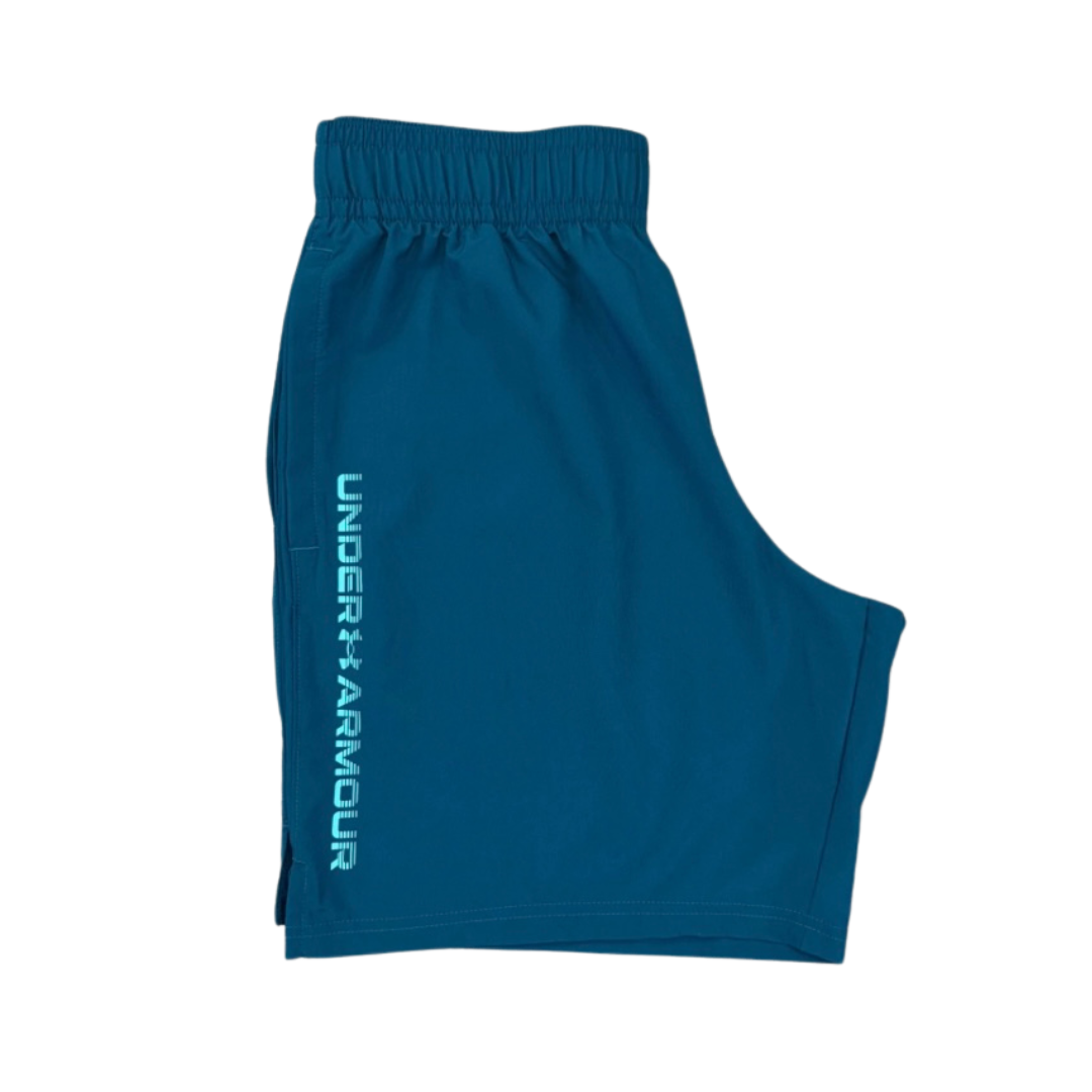 Under Armour Wordmark Shorts - Hydro Teal