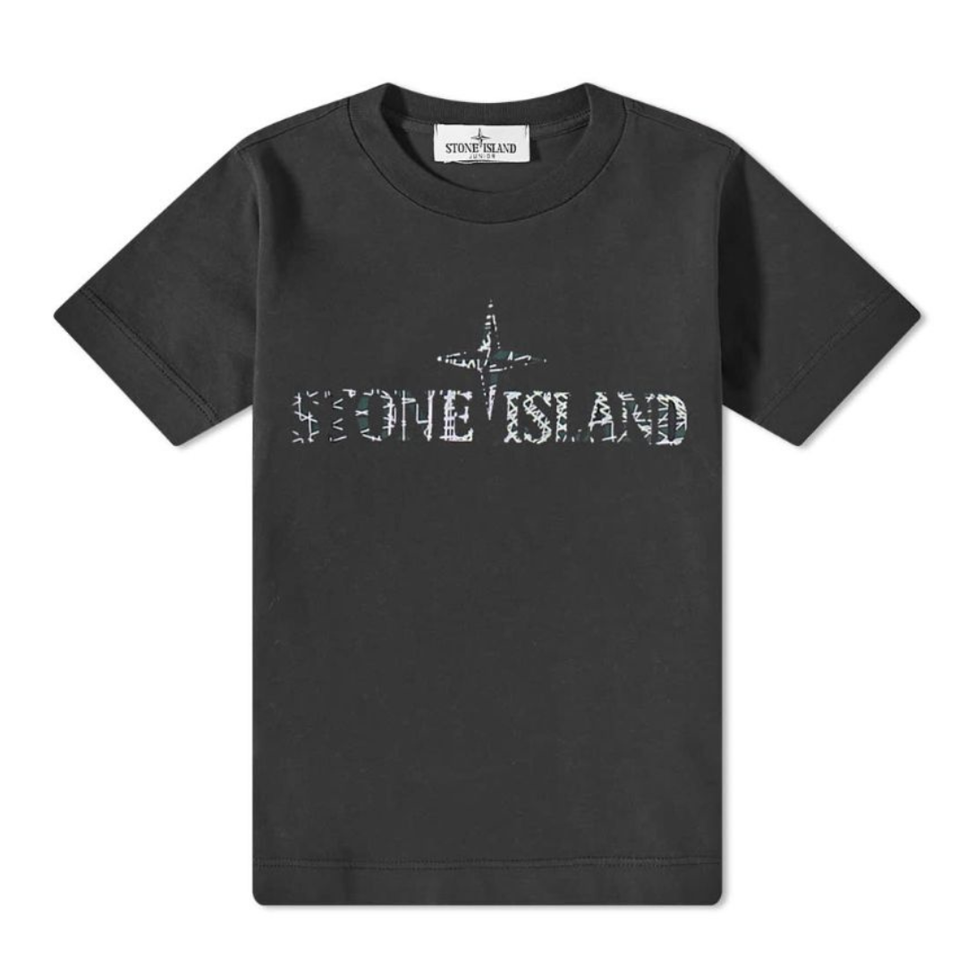 Stone Island Kids Lettering Tee