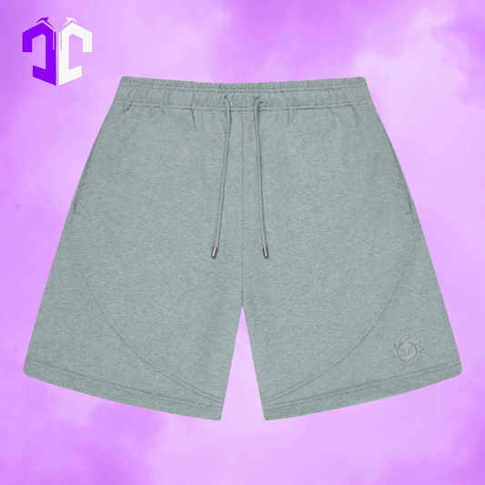 Broken Planet Fleece Shorts - Heather Gray