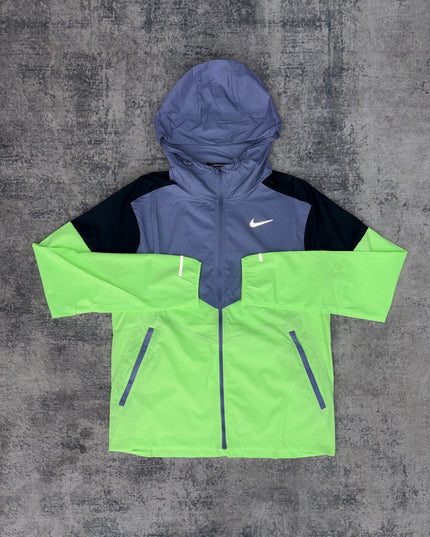 Nike Repel Windbreaker/Shorts Set - Lime/Purple