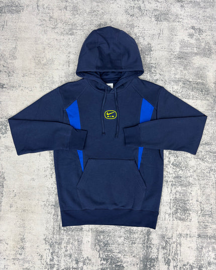 Nike Air Fleece Cargo Tracksuit - Blue/Volt