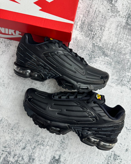 Nike Air Max Plus III Leather - Triple Black