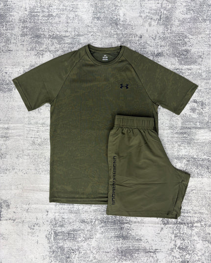 Under Armour Jacquard Wordmark Set - Khaki