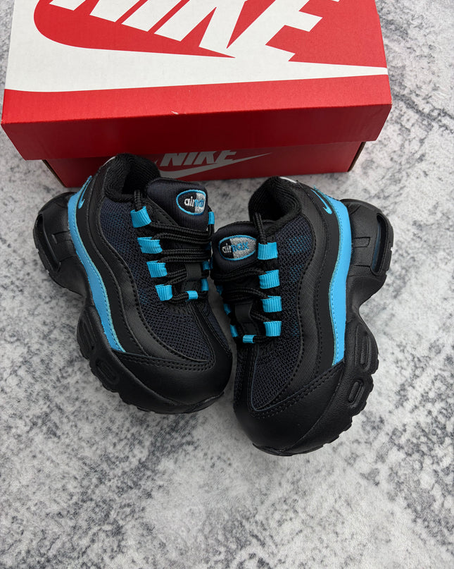 Nike Air Max 95 Toddler - Black/Baltic Blue