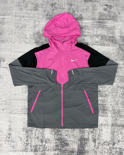 Nike Repel Windbreaker/Shorts Set - Playful Pink/Black