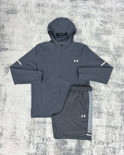 Under Armour Utility Jacket/Short Set - Grey