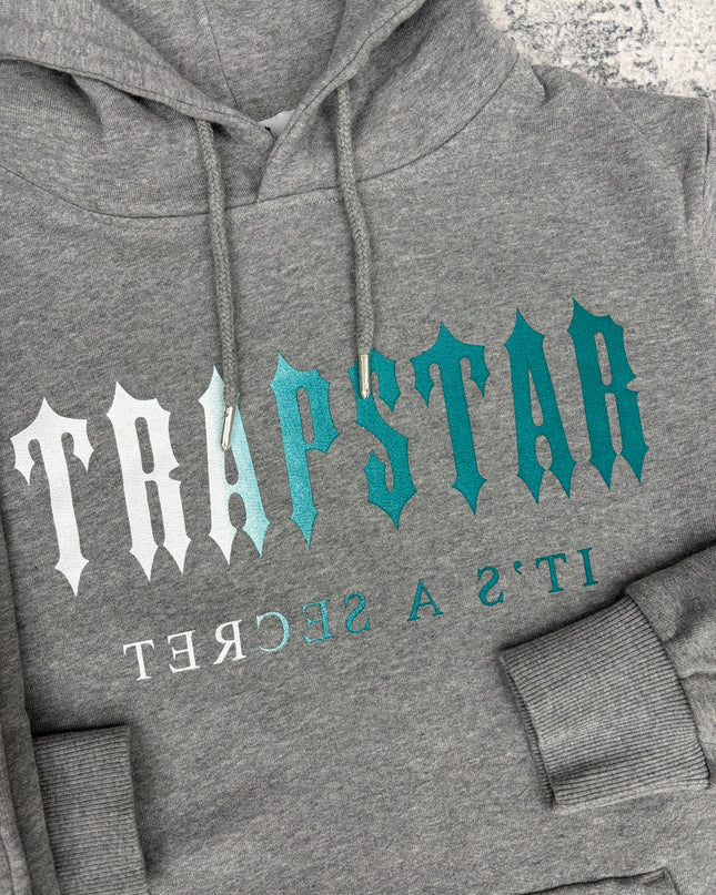 Trapstar Decoded Tracksuit - Grey/Teal