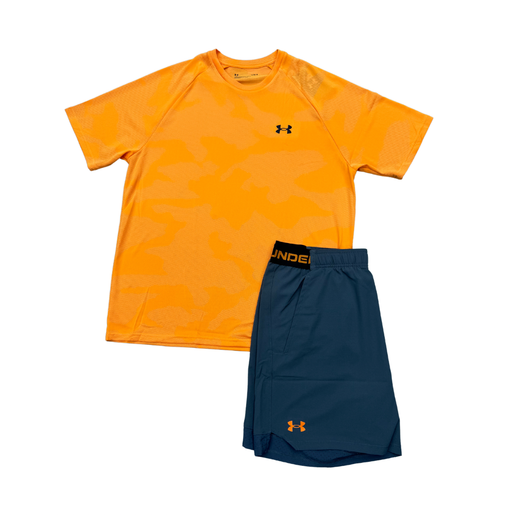 Under Armour Velocity Vanish Set - Orange/Grey