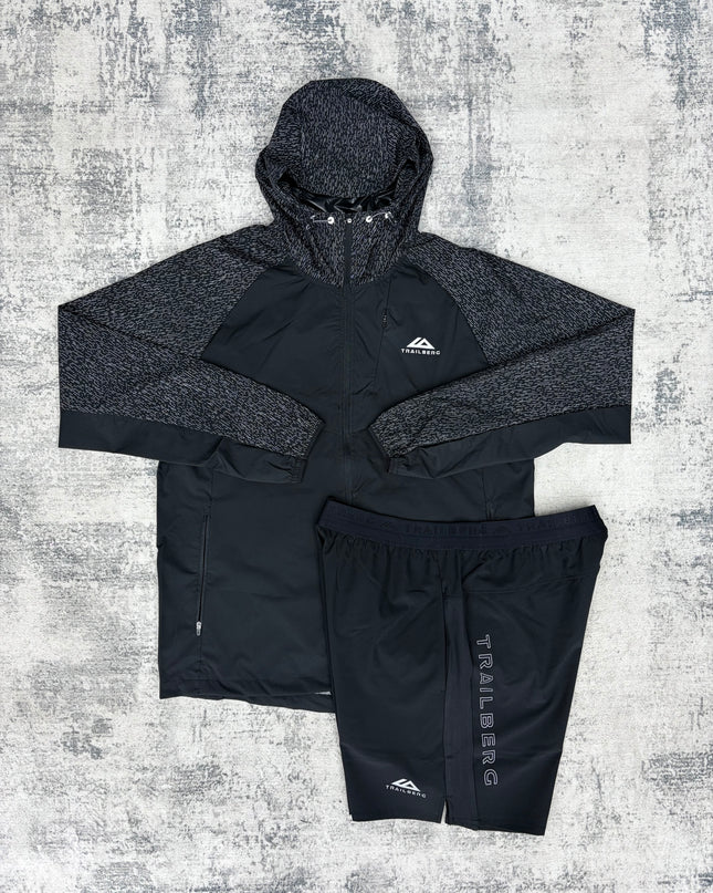 Trailberg Reflect Windbreaker Set - Black