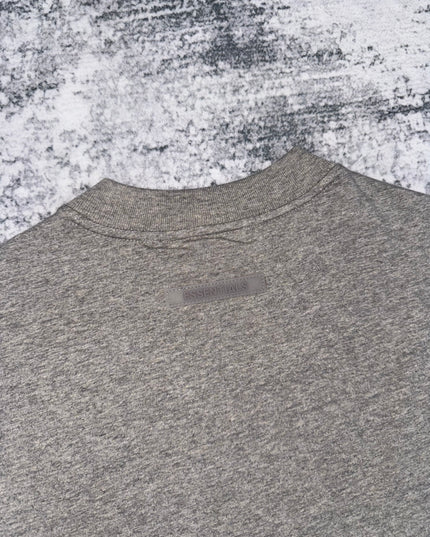 Fear Of God Essentials Kids Tee - Dark Heather Oatmeal