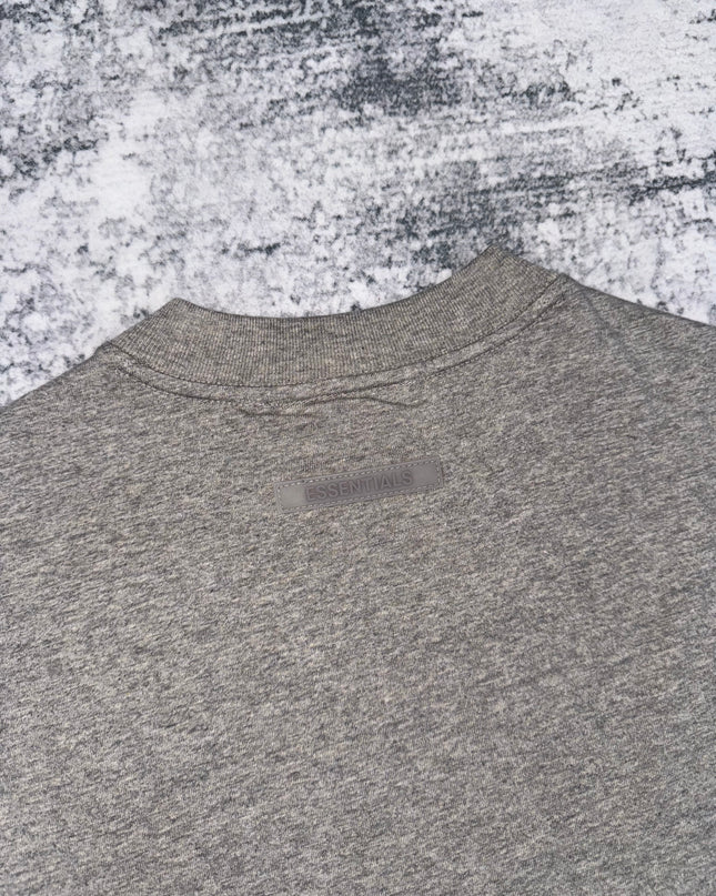 Fear Of God Essentials Kids Tee - Dark Heather Oatmeal