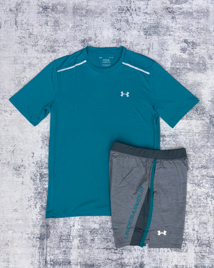 Under Armour Tech Tape Set - Teal/Grey