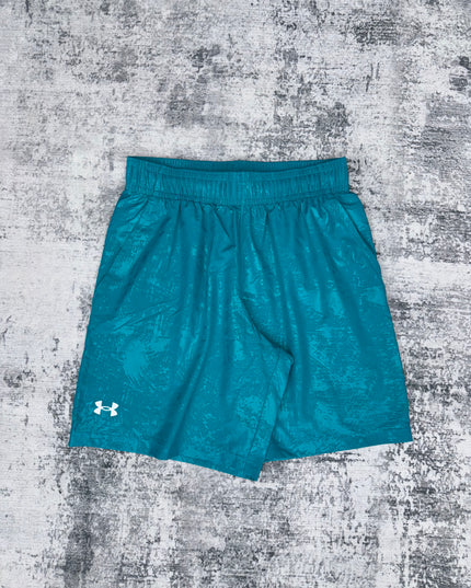 Under Armour Woven Emboss Shorts - Teal