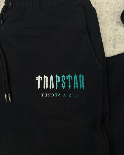 Trapstar Decoded Tracksuit - Black/Teal