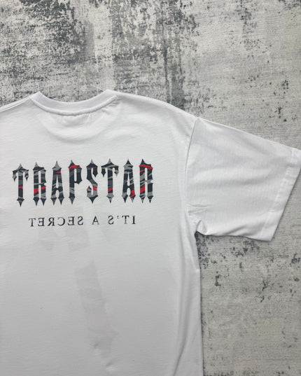 Trapstar T Logo Tee - White/Red