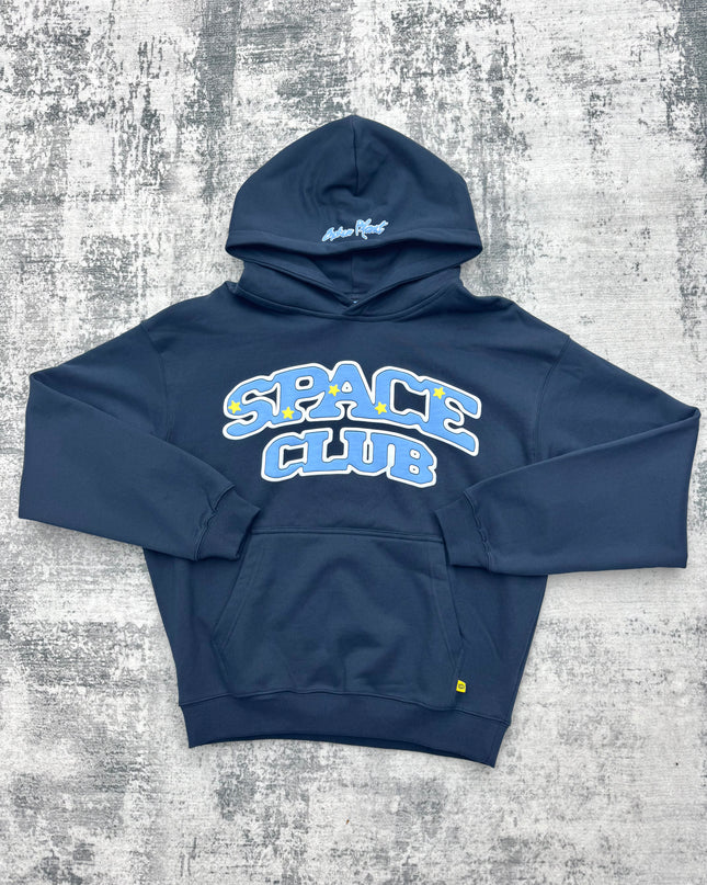 Broken Planet Space Club Hoodie - Outerspace Blue