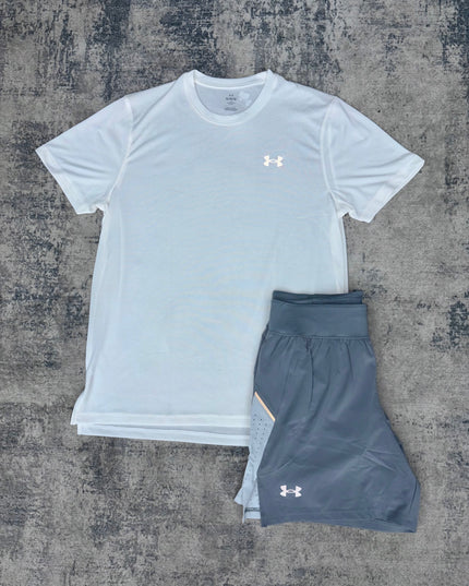 Under Armour Launch Speedpocket Set - White/Grey
