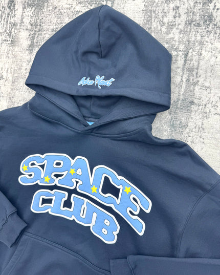 Broken Planet Space Club Hoodie - Outerspace Blue