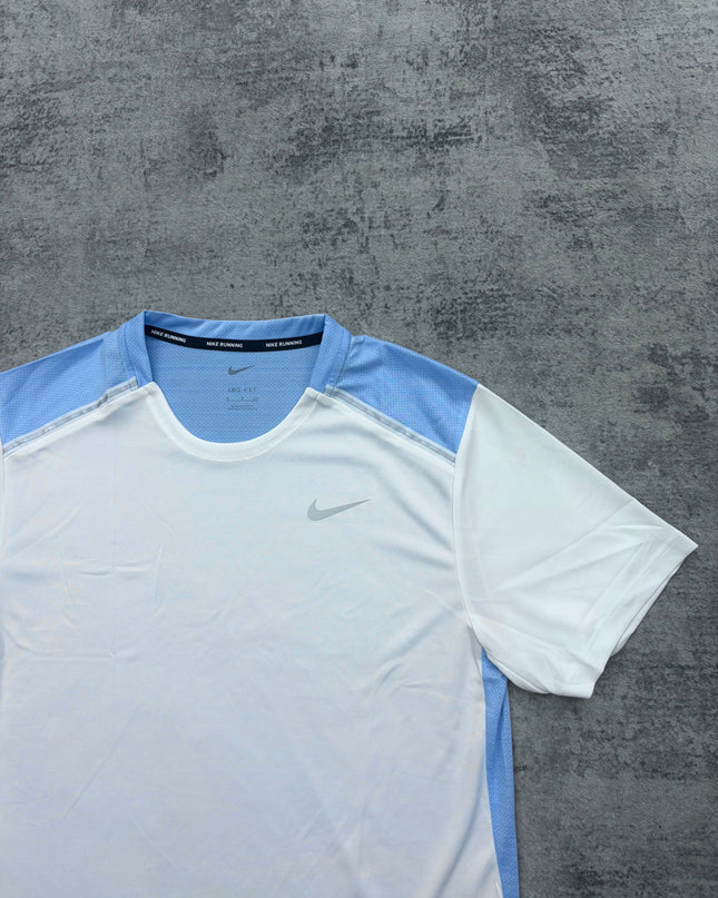 Nike 1.0 Miler Tee - White/Cobalt