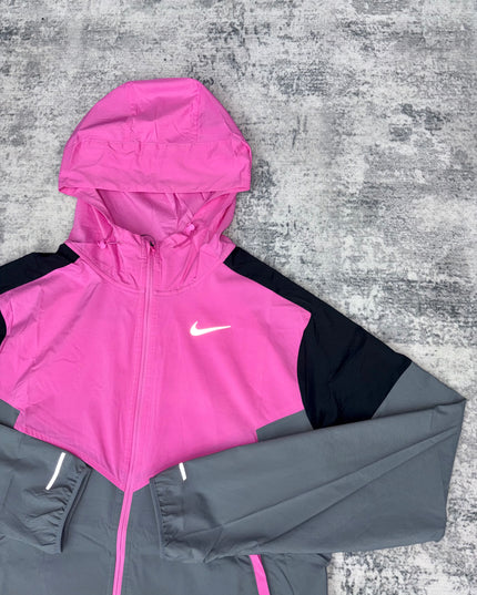 Nike Repel Windbreaker - Pink/Grey/Black