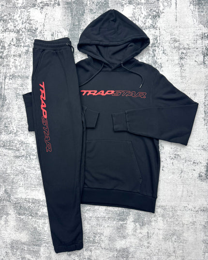 Trapstar Speed Tracksuit - Black/Red