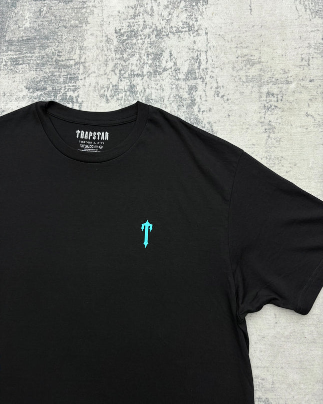 Trapstar Foundation Tee - Black/Teal