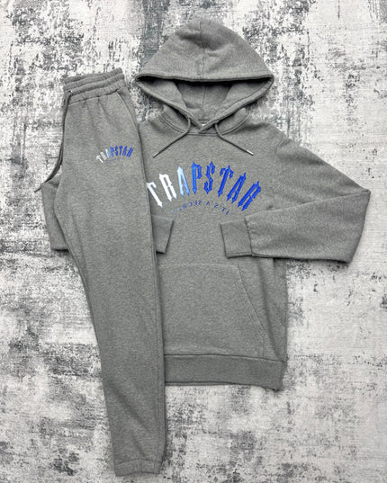 Trapstar Irongate Arch Fade Tracksuit - Grey/Blue